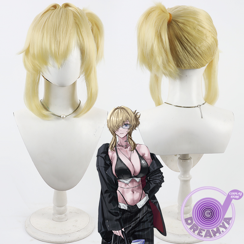 Anime Cosplay Wig Heat Resistant - Perruque de Cosplay de tombe Nikke