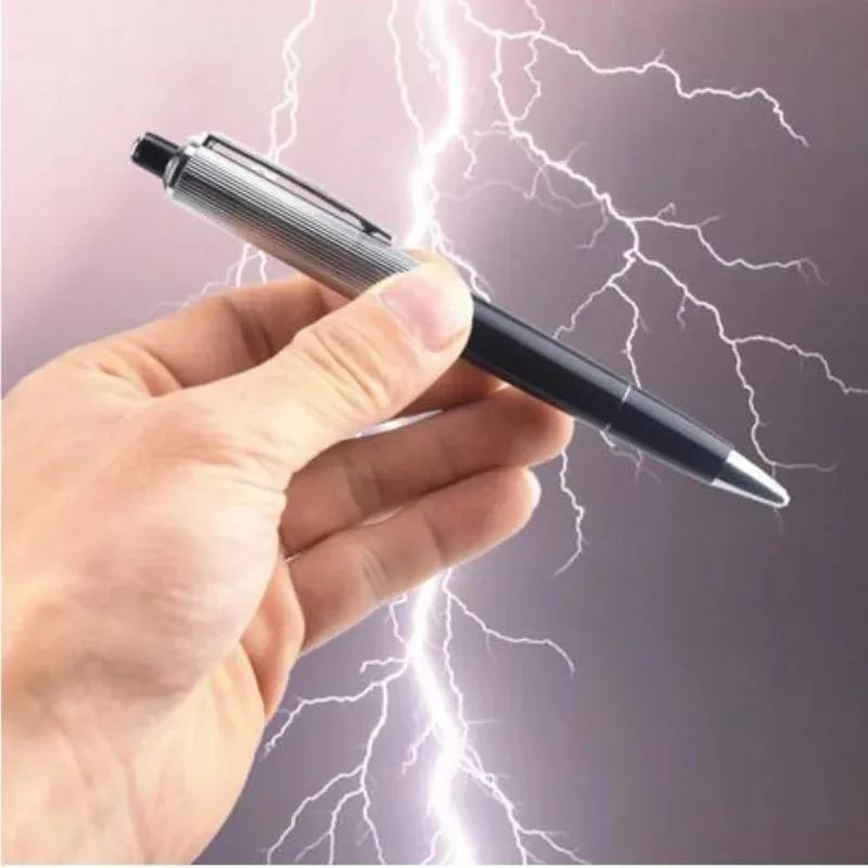 Shock Pen Prank Toy - 1 pièce Stylo de choc électrique