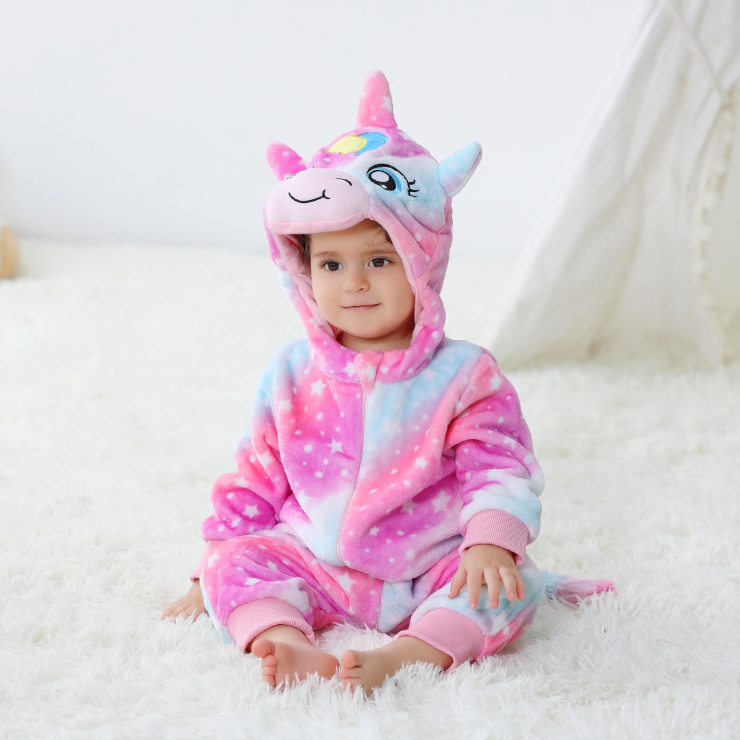 Spiderman Jumpsuit Kids - Combinaisons licorne pour bébé, avec chapeau,
