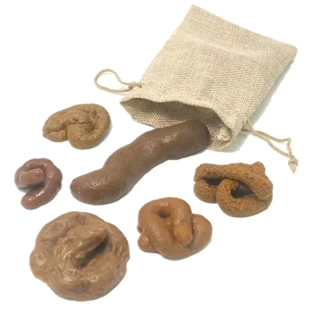Fake Poop Gag Gift - Faux caca de chien réaliste, farces