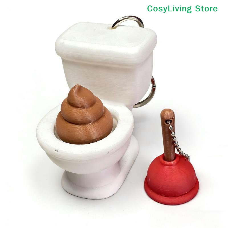 Novelty Gifts - [CL] 1/2 pièces Porte-clés apaisant, Clicker