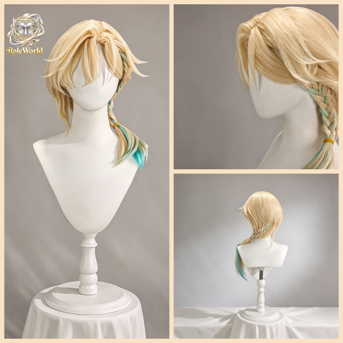 Anime Cosplay Wig Heat Resistant - Perruque de cosplay Honkai Star Rail