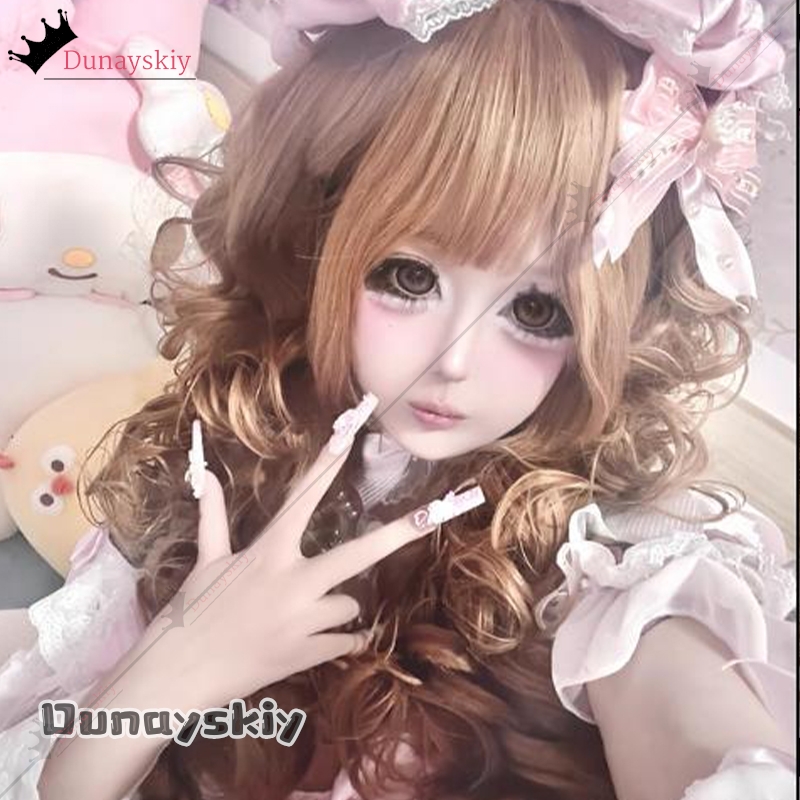 Anime Cosplay Wig Heat Resistant - Perruque complète YiNuo*Cosplay Messiah Complex Gyaru,