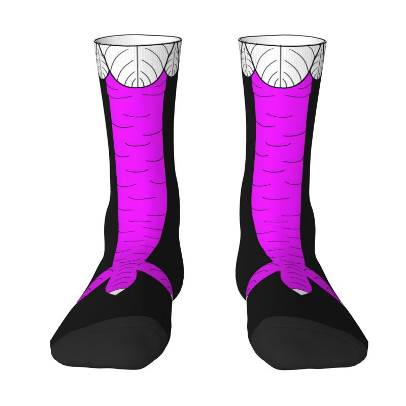 Funny Chicken Leg Socks - Chaussettes habillées amusantes avec jambes de