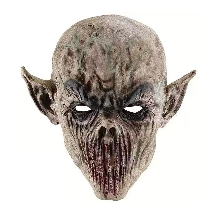 Latex Alien Mask Realistic - Masque de monstre effrayant pour Halloween,
