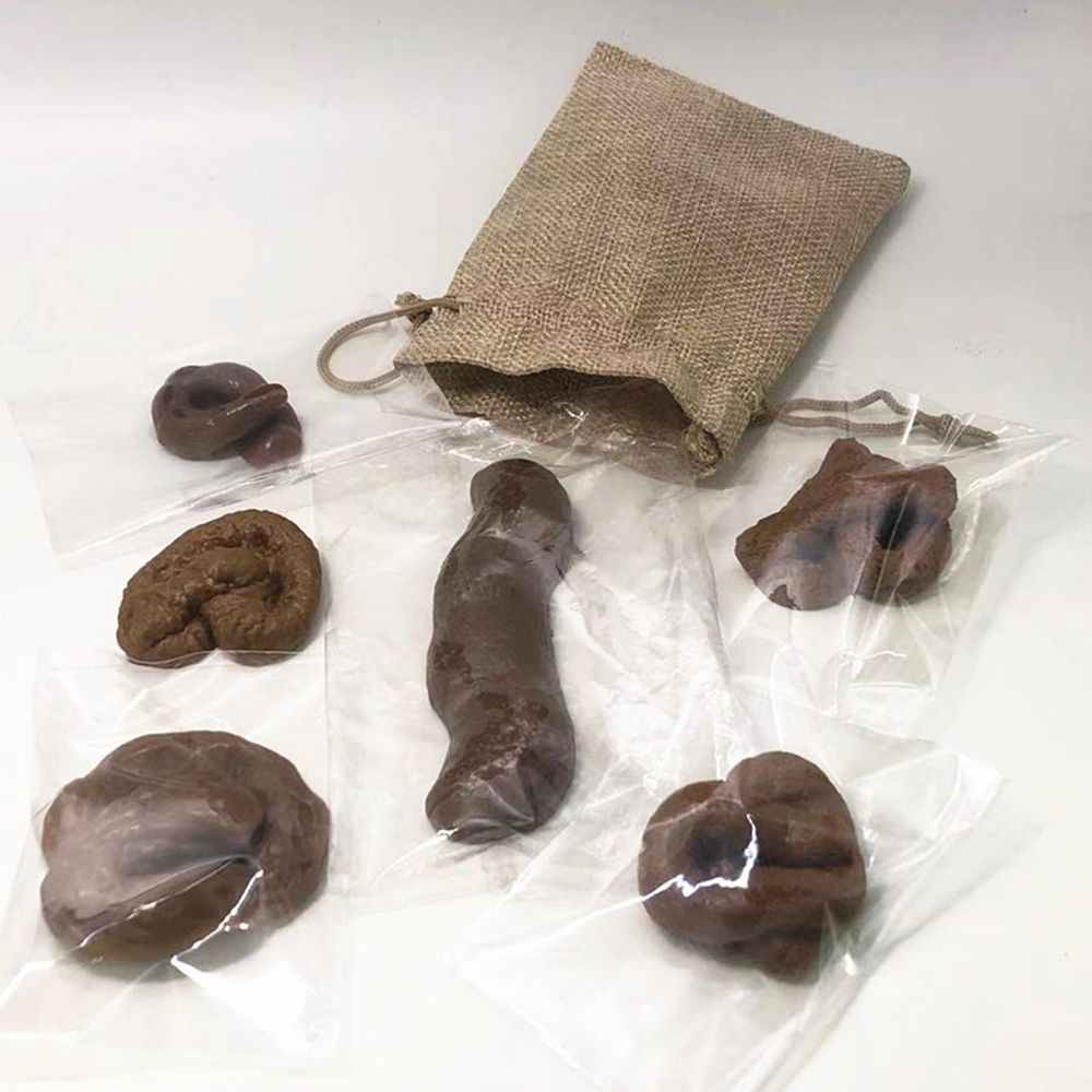 Fake Poop Gag Gift - Jouets délicats pour blague, Gadget anti-stress,