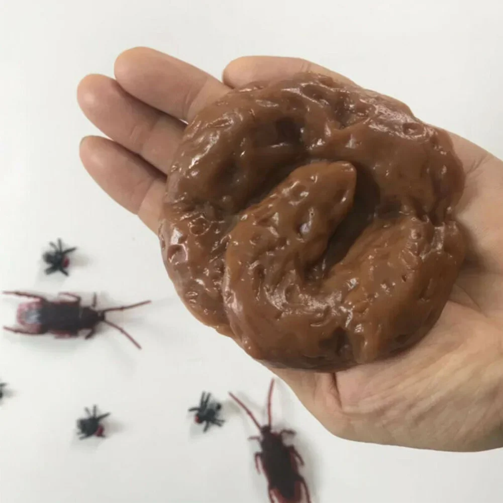 Fake Poop Gag Gift - Faux chien caca réaliste merde douce