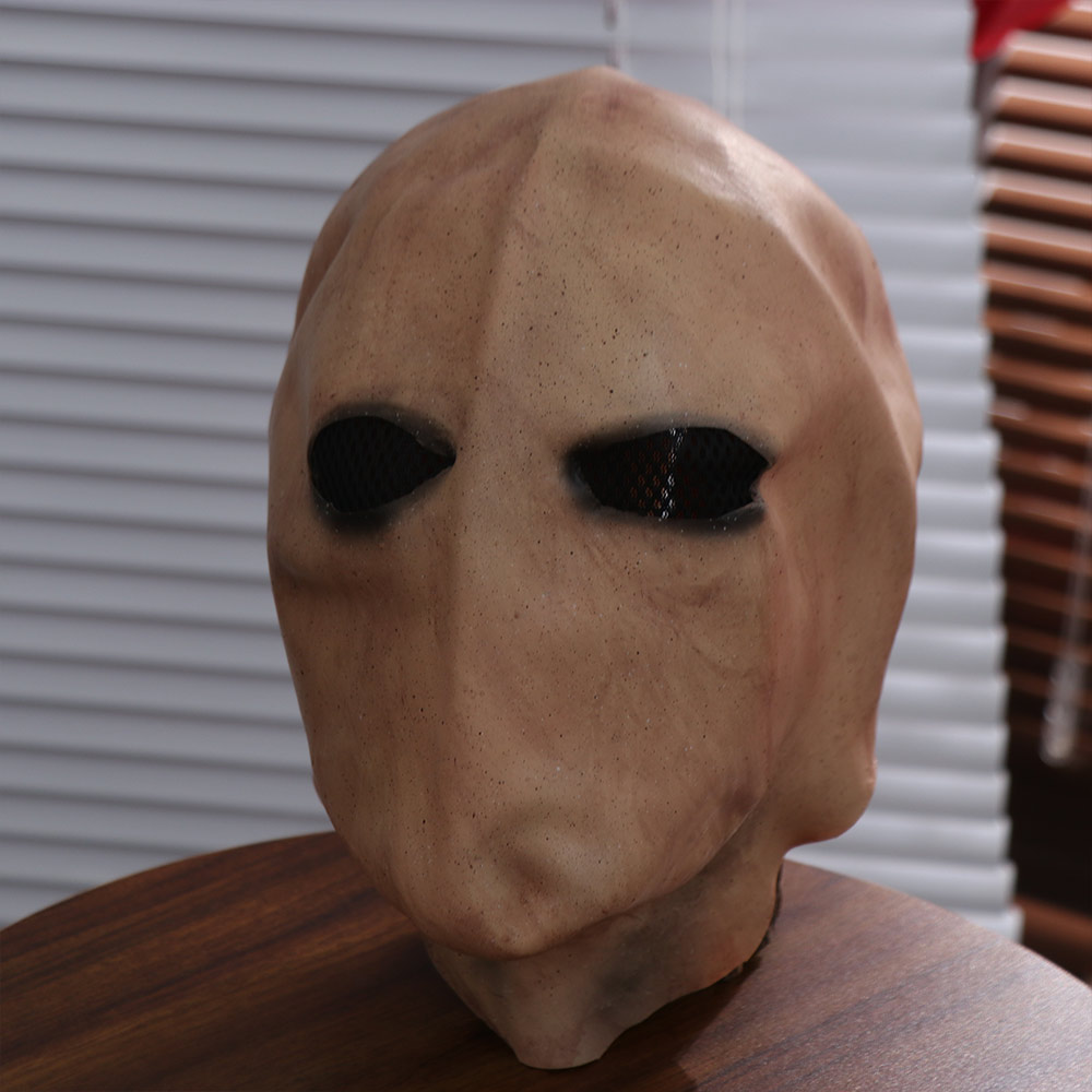 Latex Alien Mask Realistic - Masque Slenderman d'halloween sans visage pour