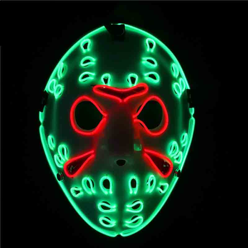 Led Purge Mask Halloween - Masque de Purge lumineux LED, Costume