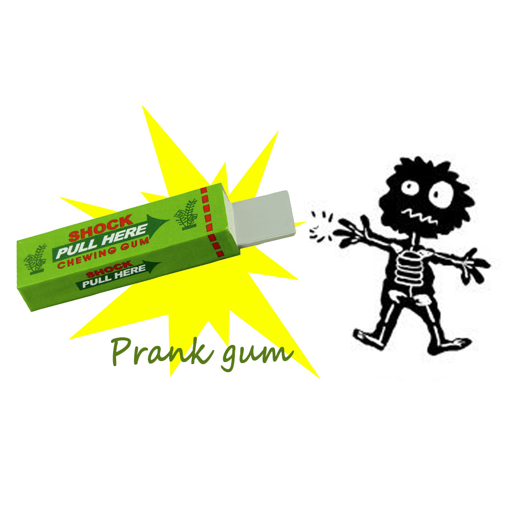 Shock Pen Prank Toy - Chewing-Gum à choc électrique, jouet à
