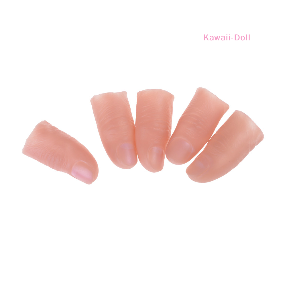 Thumb Tip Magic Trick Set - [DO] Lot de 5 faux doigts