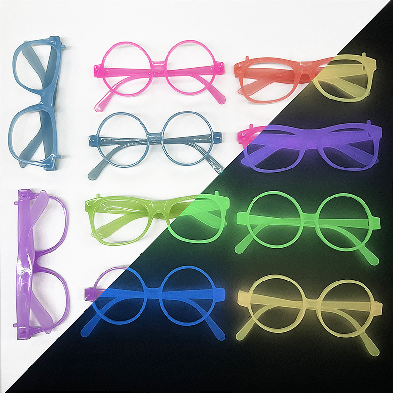 Glow In The Dark Party Glasses - Lunettes néon qui brillent dans le
