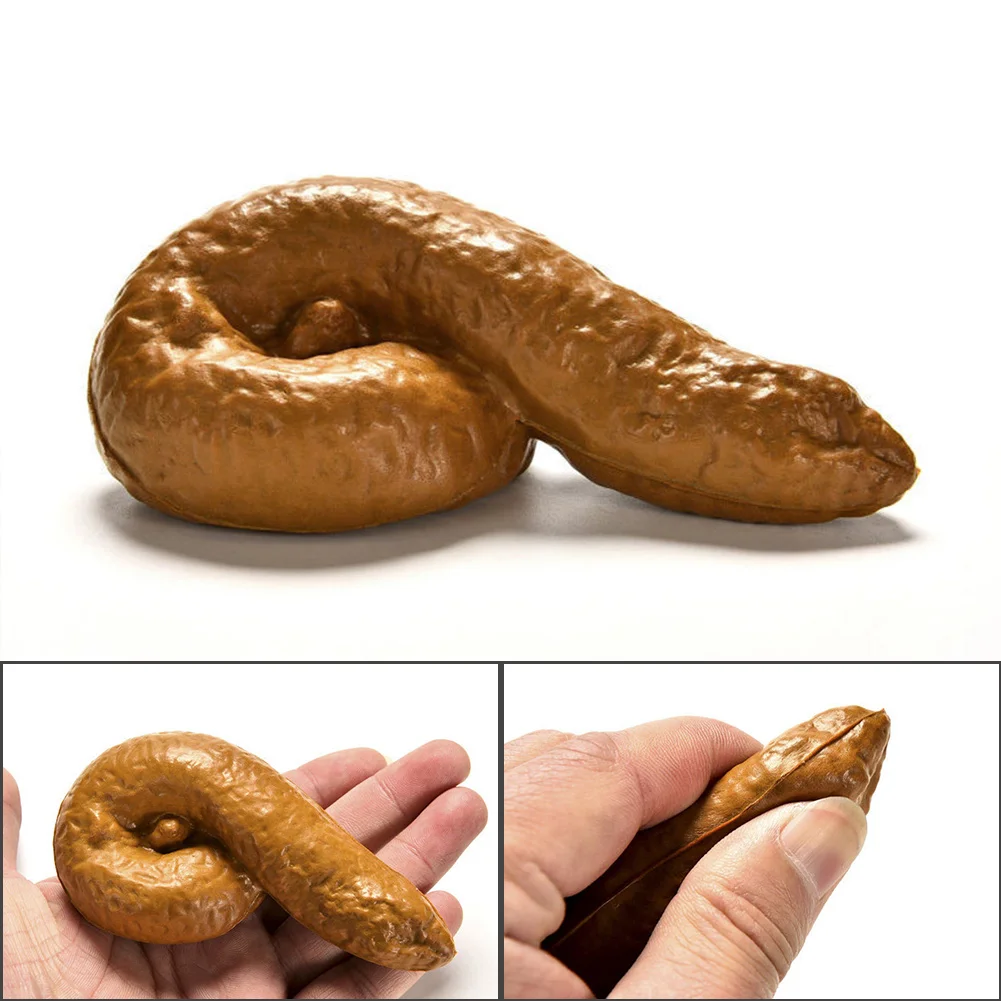 3 pièces réaliste doux faux ch - Fake Poop Gag Gift avis et prix