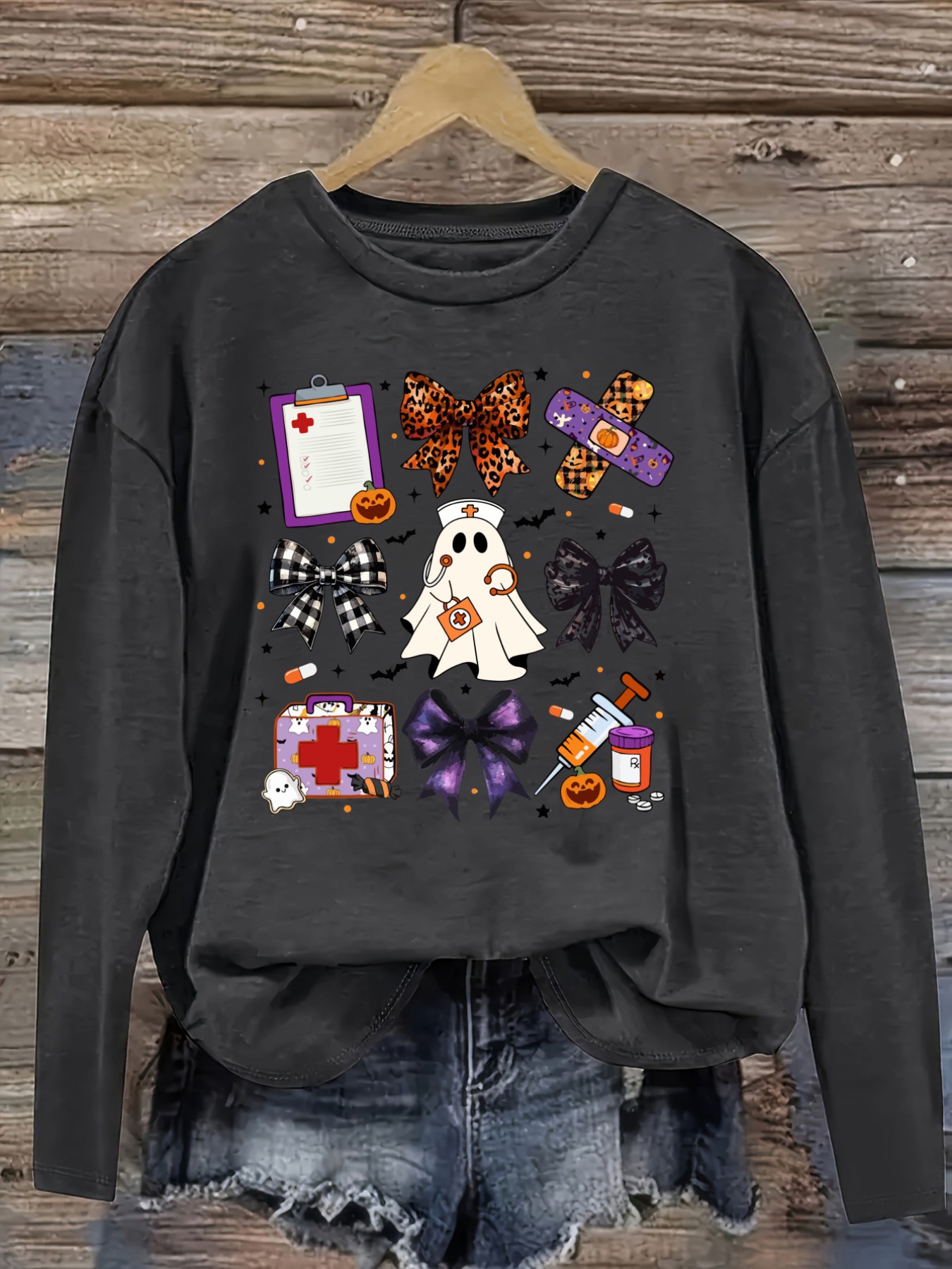 T-shirt décontracté à manches  - Costumes avis et prix
