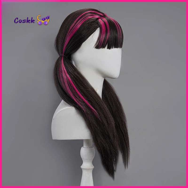 Perruque de cosplay Draculaura - Anime Cosplay Wig Heat Resistant avis et prix