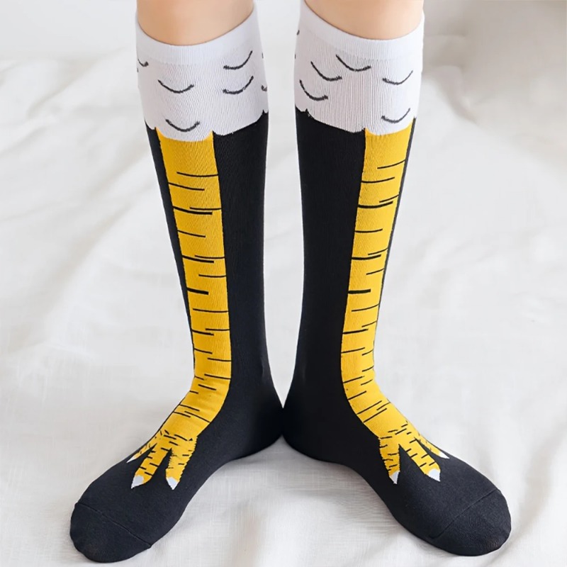 1/2/5 paires de chaussettes ha - Funny Chicken Leg Socks avis et prix