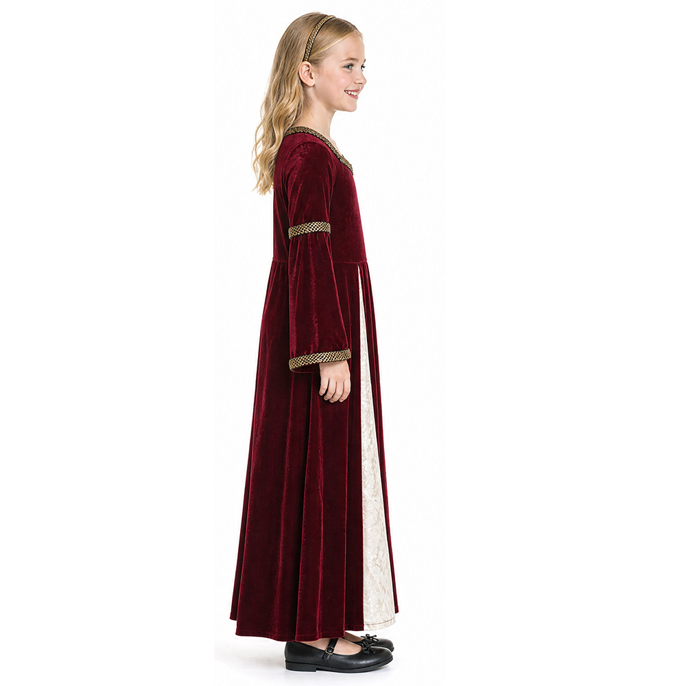Robe en velours de style médié - Medieval Renaissance Dress Women avis et prix