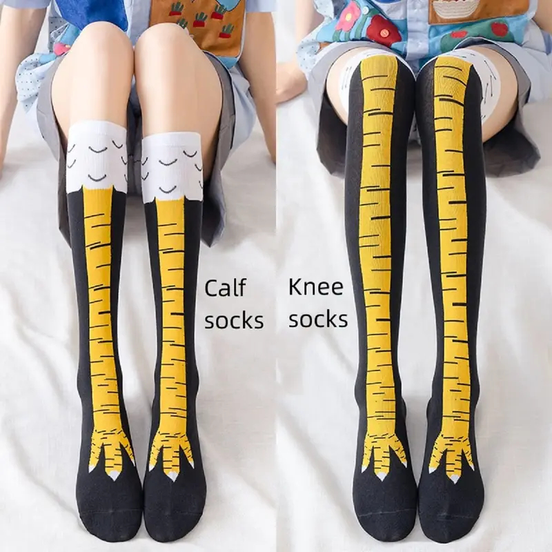 1/2/4 paires de chaussettes ha - Funny Chicken Leg Socks avis et prix