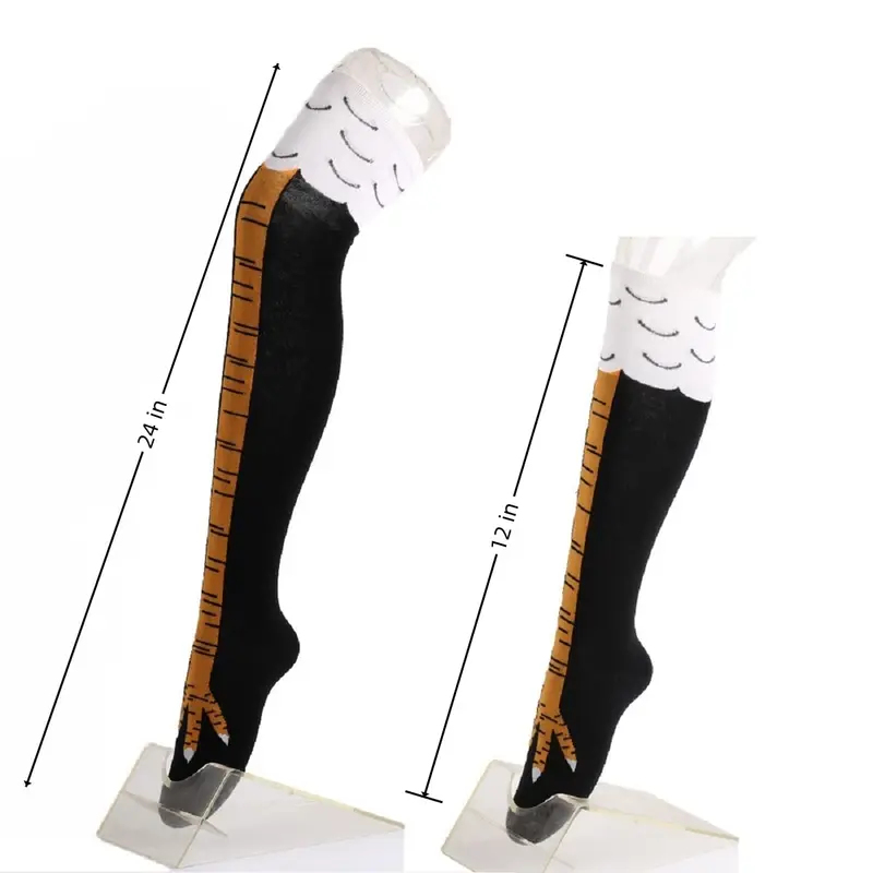 1/2/4 paires de chaussettes ha - Funny Chicken Leg Socks avis et prix