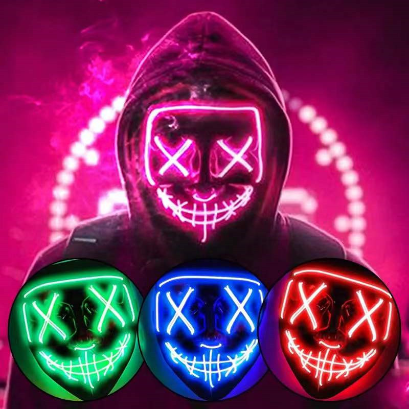 Masques d'Halloween pour homme - Led Purge Mask Halloween avis et prix