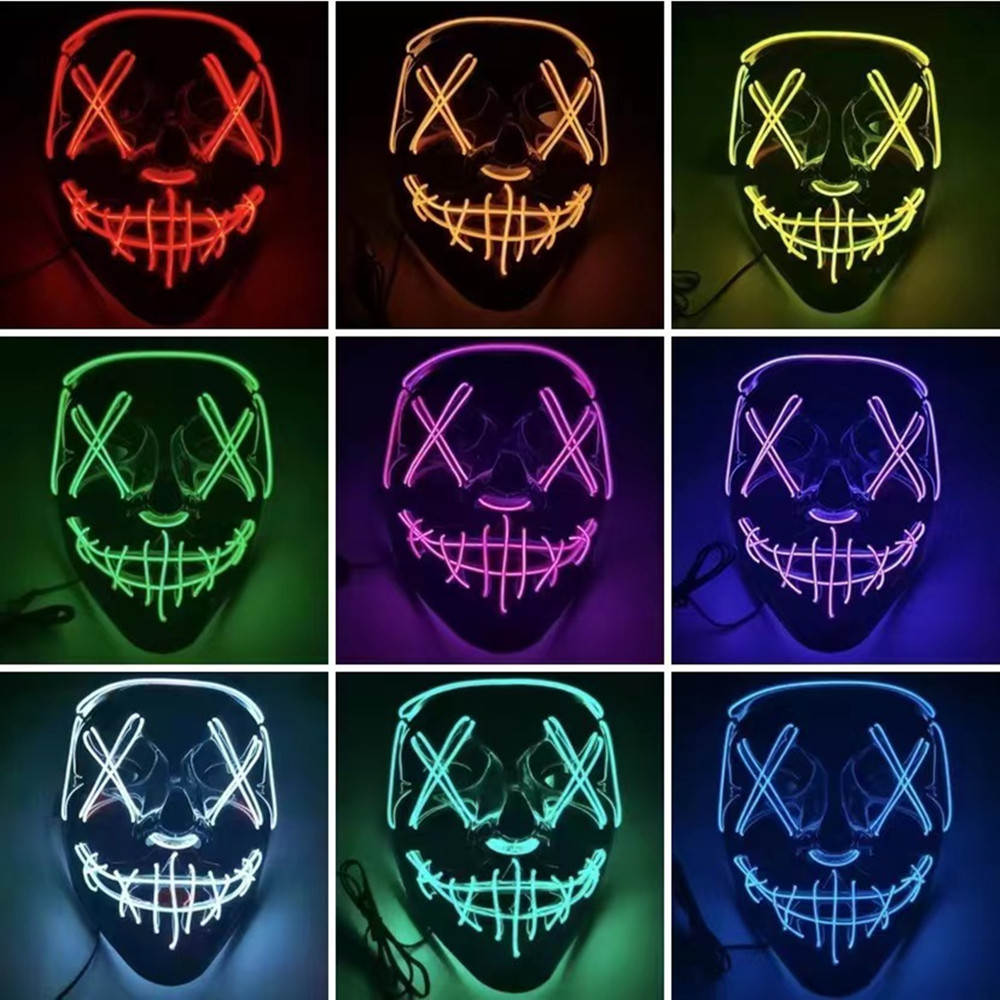 Masques d'Halloween pour homme - Led Purge Mask Halloween avis et prix