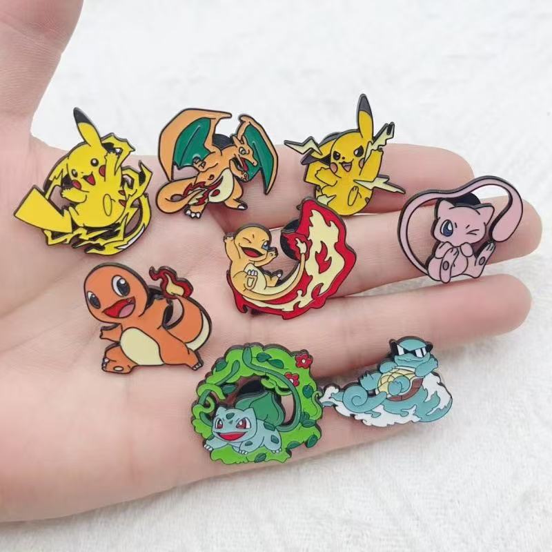 8 badges broches en alliage mo - Novelty Gifts avis et prix