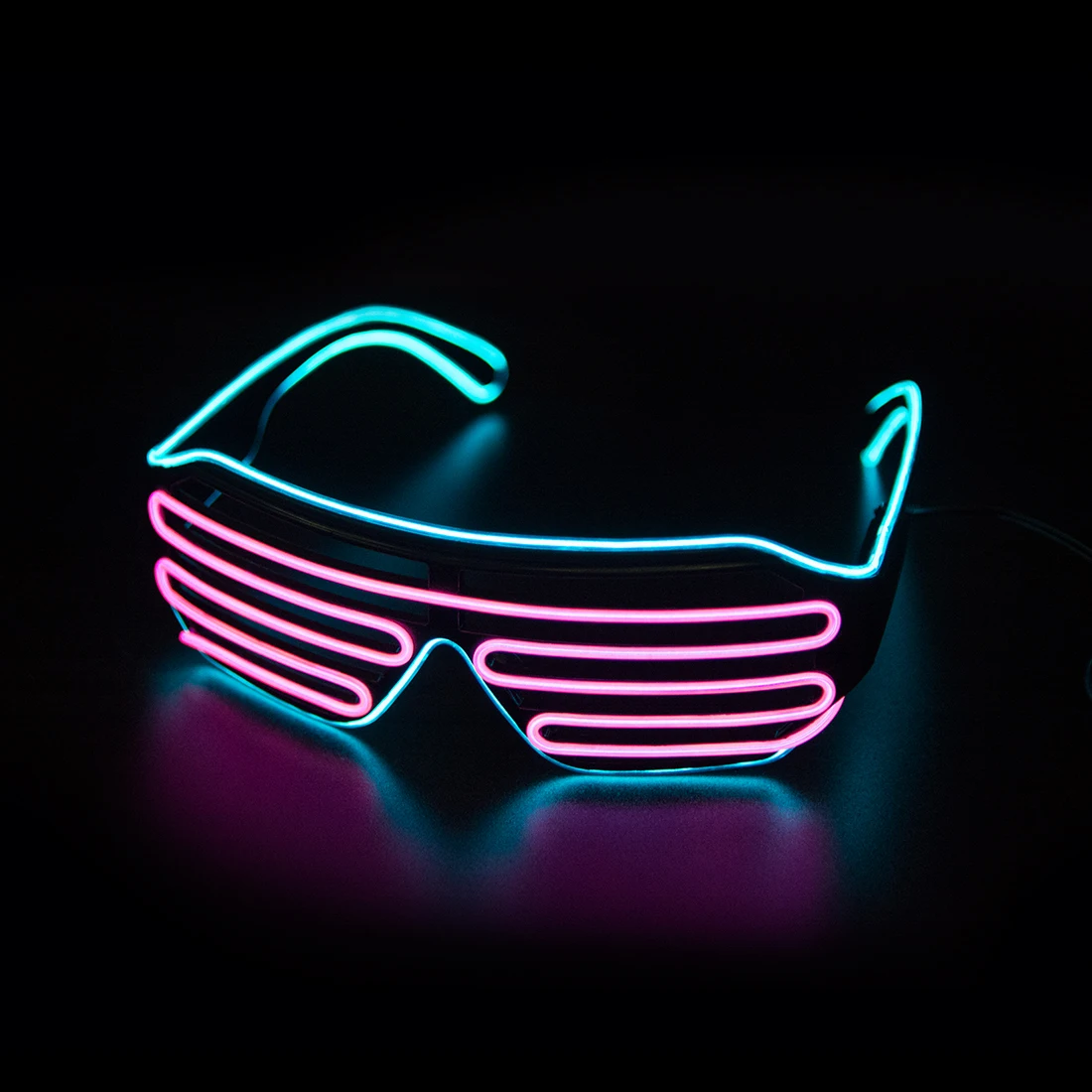 LED lunettes lumineuses Gafas  - Glow In The Dark Party Glasses avis et prix