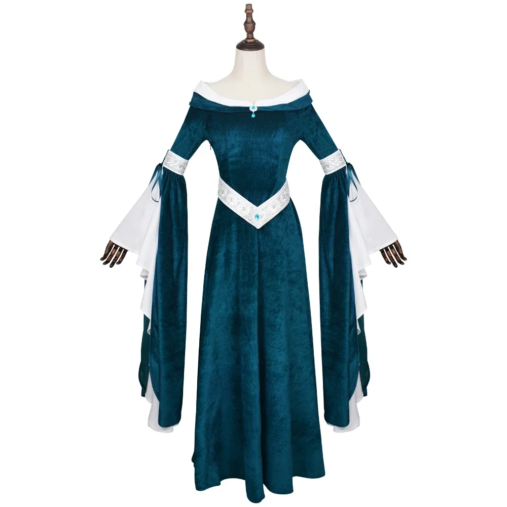 Robe de style elfe médiéval et - Medieval Renaissance Dress Women avis et prix