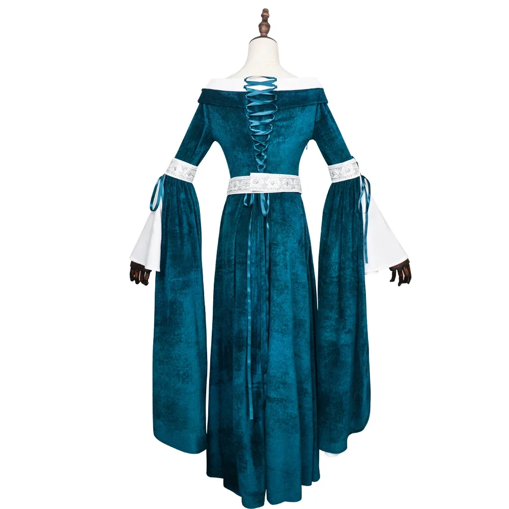 Robe de style elfe médiéval et - Medieval Renaissance Dress Women avis et prix