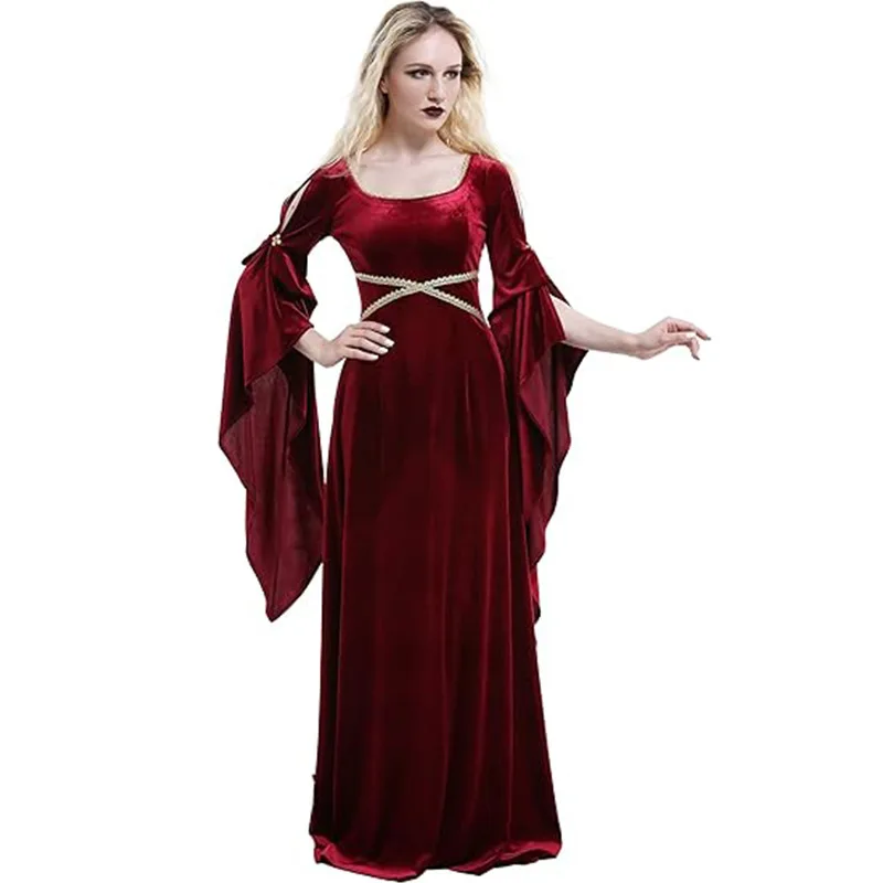 Robe médiévale pour femmes, Co - Medieval Renaissance Dress Women avis et prix
