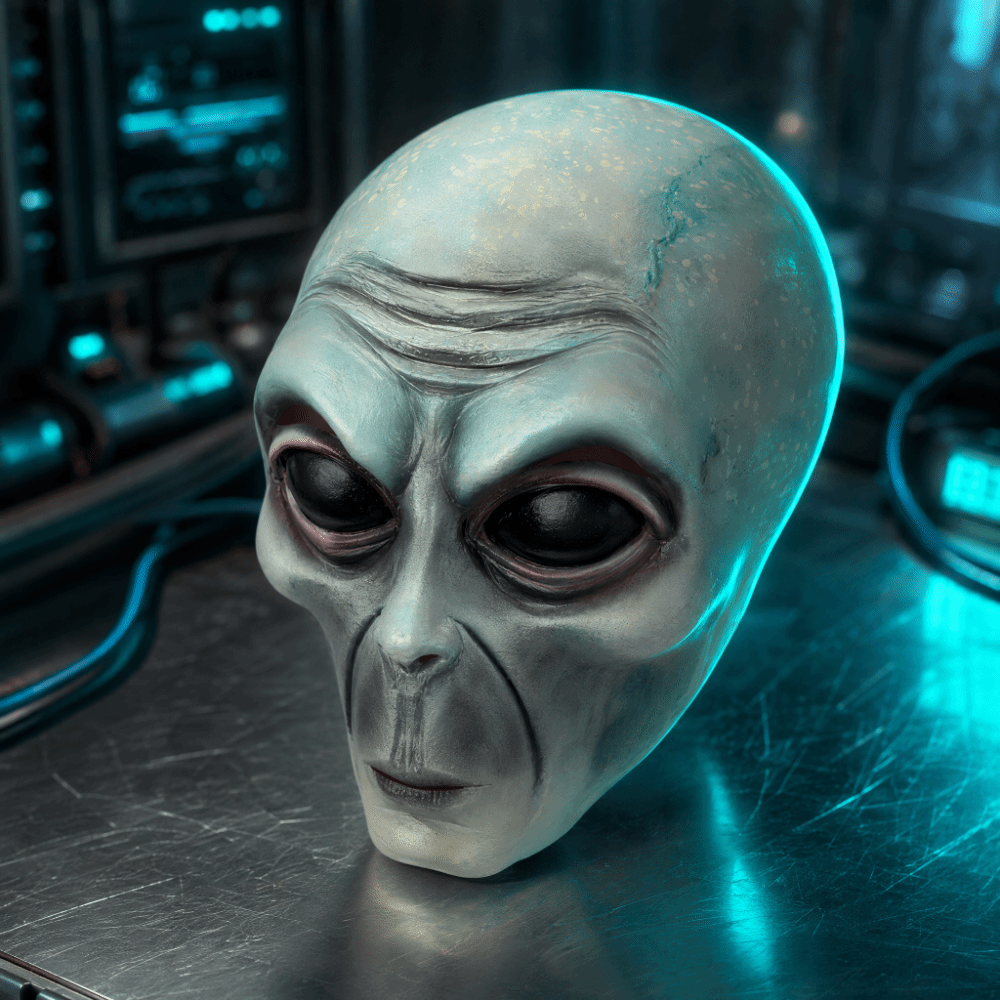 Masque extraterrestre en latex - Latex Alien Mask Realistic avis et prix