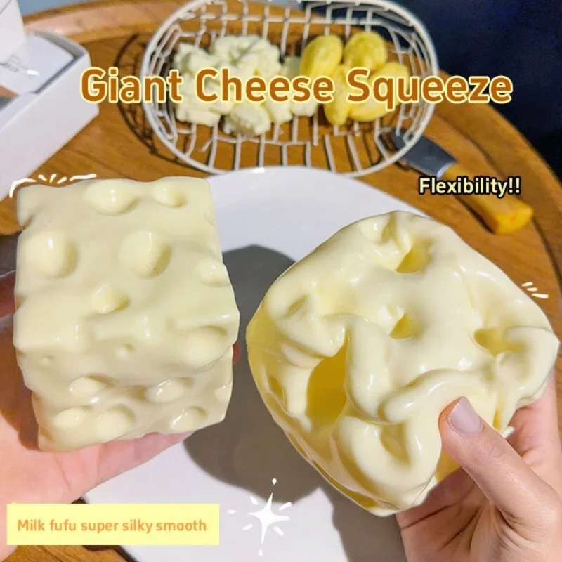 Taba Squishy Cheese Cube, Ball - Novelty Gifts avis et prix