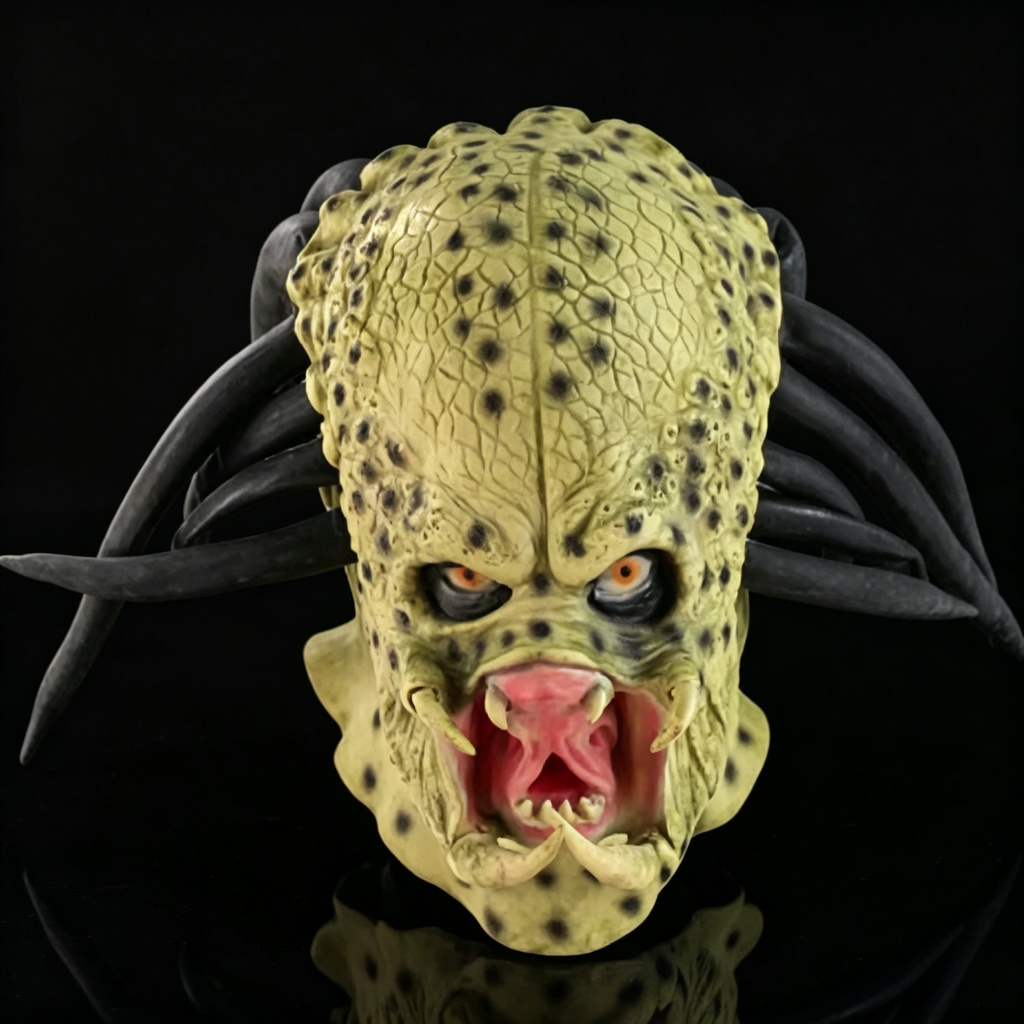Masque réaliste de prédateur à - Latex Alien Mask Realistic avis et prix