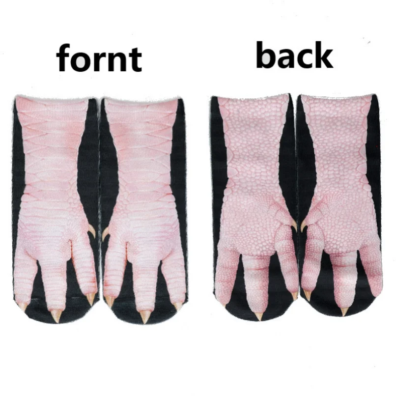 Chaussettes mignonnes imprimée - Funny Chicken Leg Socks avis et prix