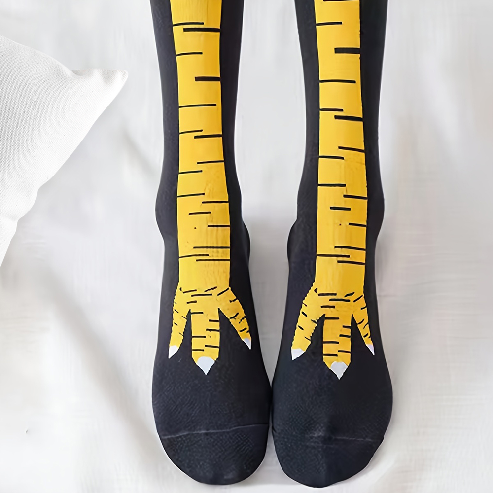 1/2/5/10 paires femmes genou c - Funny Chicken Leg Socks avis et prix