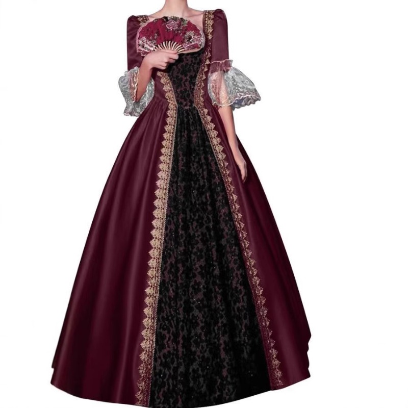 Robe de cour victorienne médié - Medieval Renaissance Dress Women avis et prix