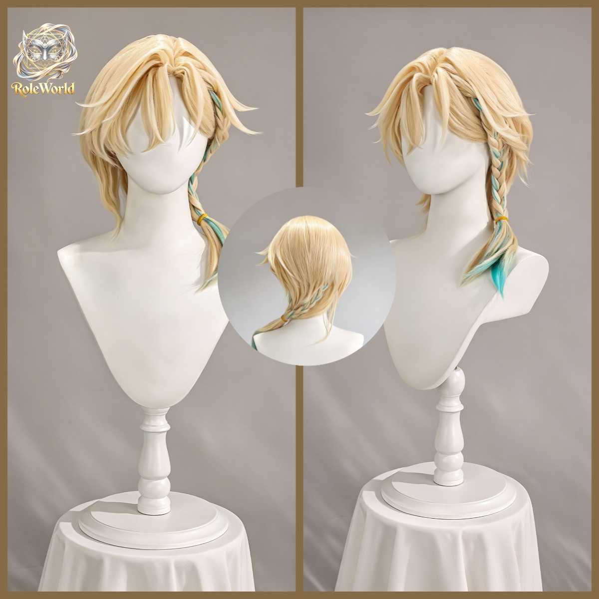 Perruque de cosplay Honkai Sta - Anime Cosplay Wig Heat Resistant avis et prix