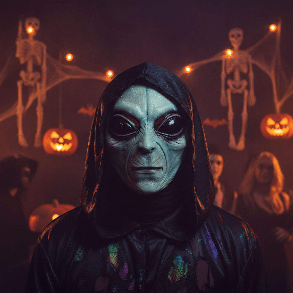 Masque extraterrestre en latex - Latex Alien Mask Realistic avis et prix