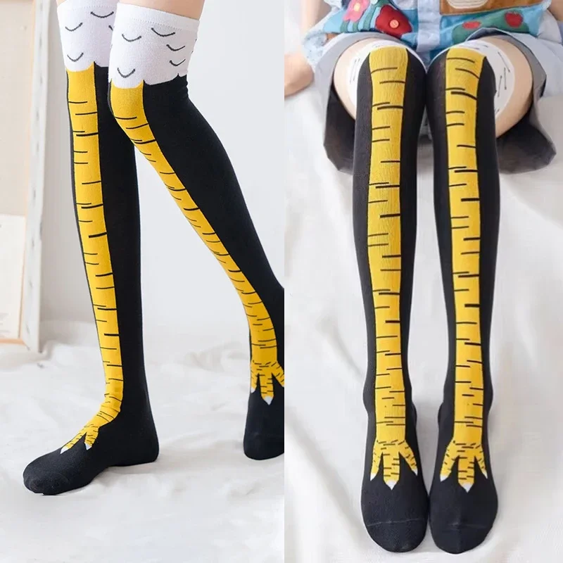 Chaussettes à griffes jetables - Funny Chicken Leg Socks avis et prix