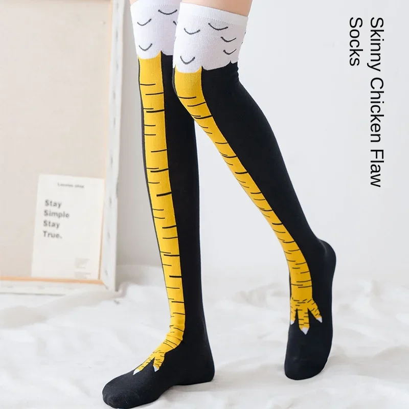 Chaussettes à griffes jetables - Funny Chicken Leg Socks avis et prix