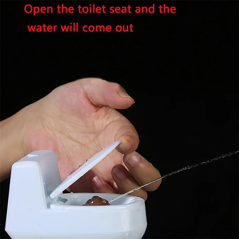 Mini toilette à eau amusante a - Prank Toys avis et prix