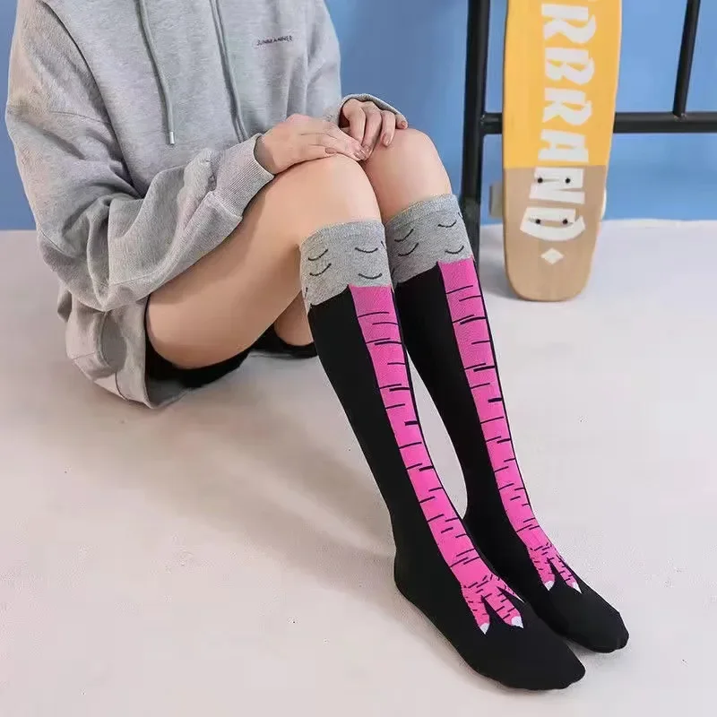Bas patte de poulet drôle au-d - Funny Chicken Leg Socks avis et prix