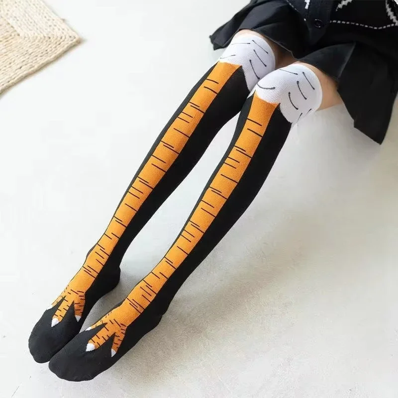 Chaussettes tendance pour femm - Funny Chicken Leg Socks avis et prix