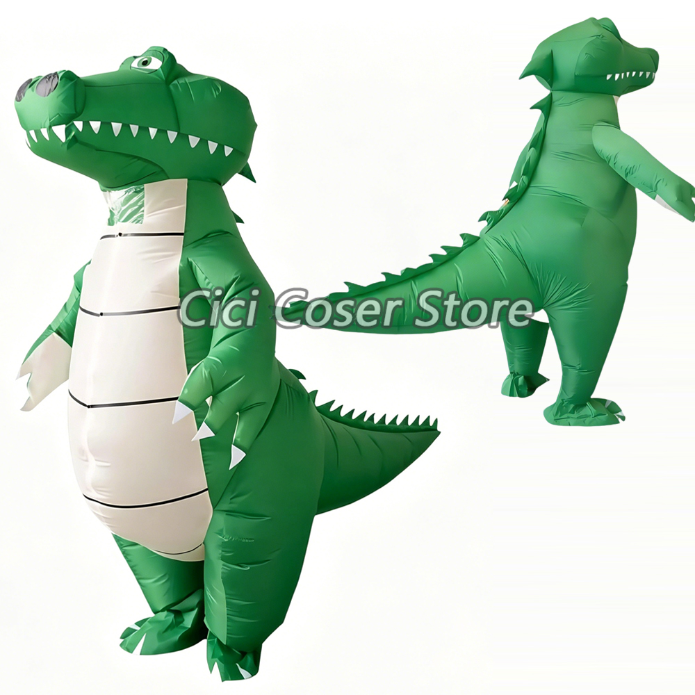 Costume gonflable de crocodile - Inflatable Dinosaur Costume Adult avis et prix