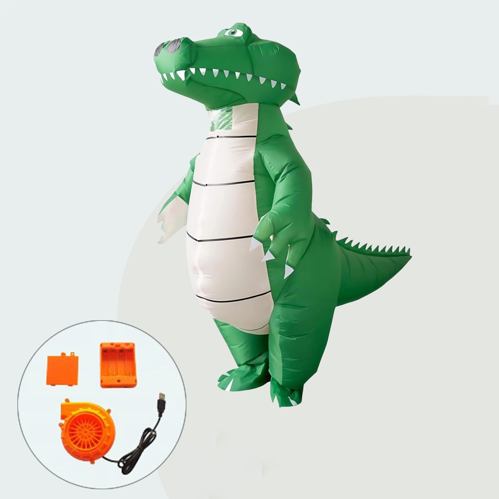 Costume gonflable de crocodile - Inflatable Dinosaur Costume Adult avis et prix