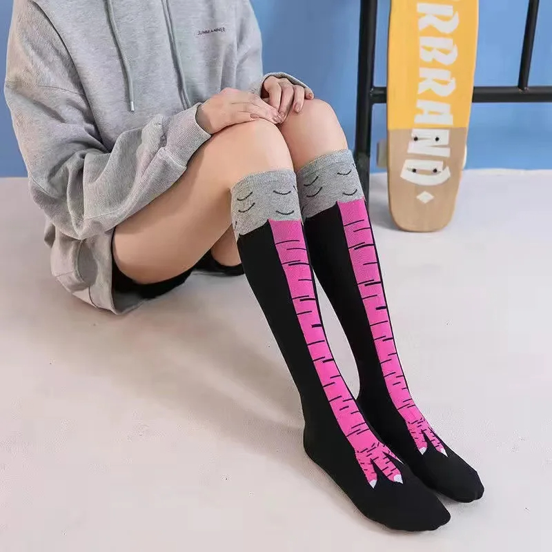 Bas patte de poulet drôle au-d - Funny Chicken Leg Socks avis et prix
