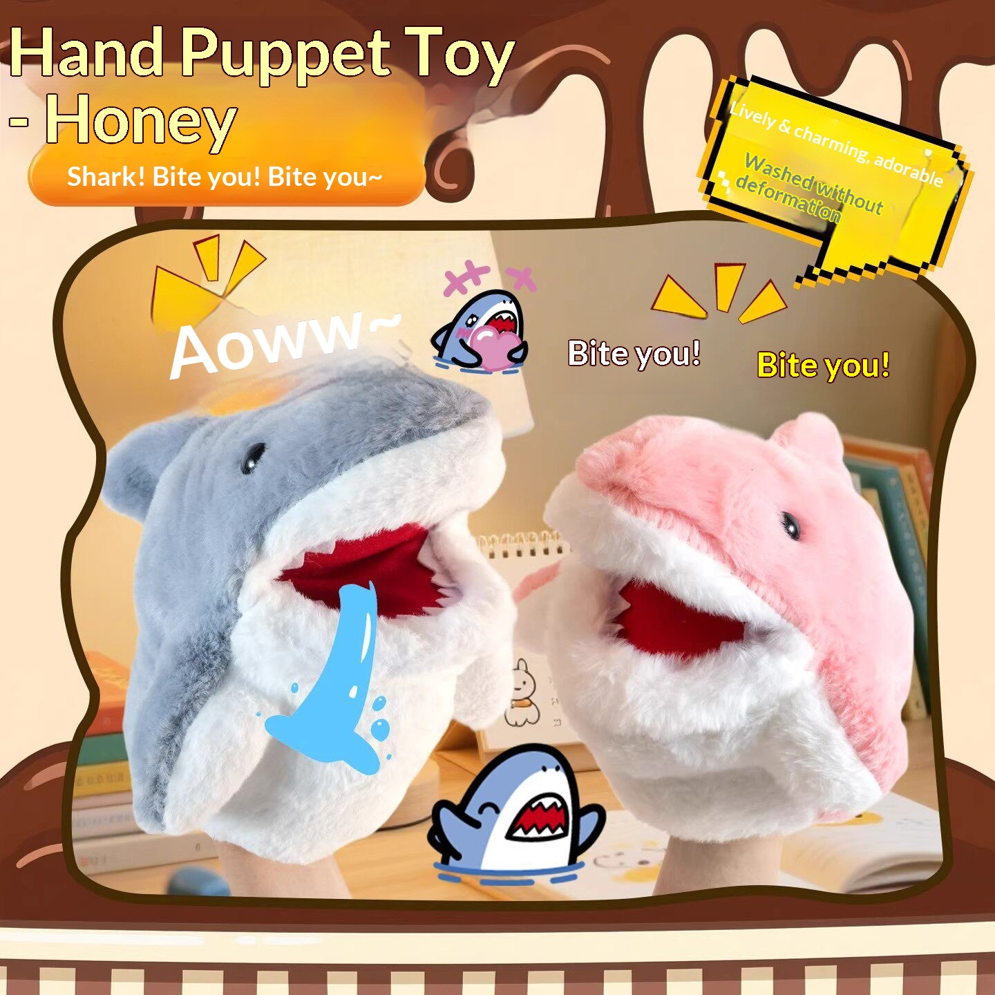 Marionnette de main requin en  - Prank Toys avis et prix