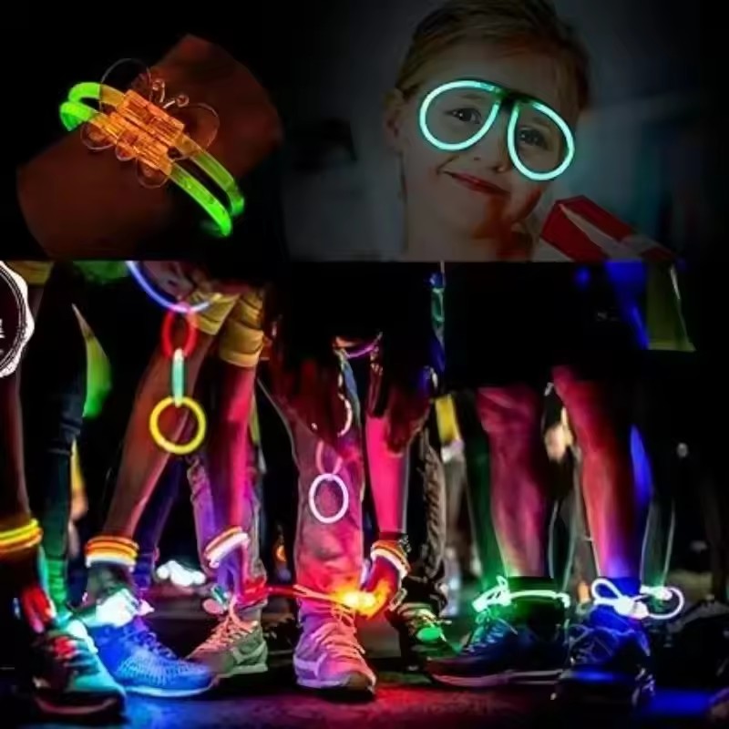 Bâtons fluorescents multicolor - Glow In The Dark Party Glasses avis et prix