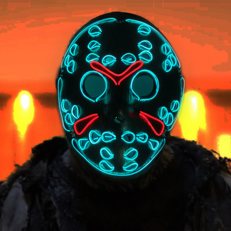 Masque de Purge lumineux LED,  - Led Purge Mask Halloween avis et prix