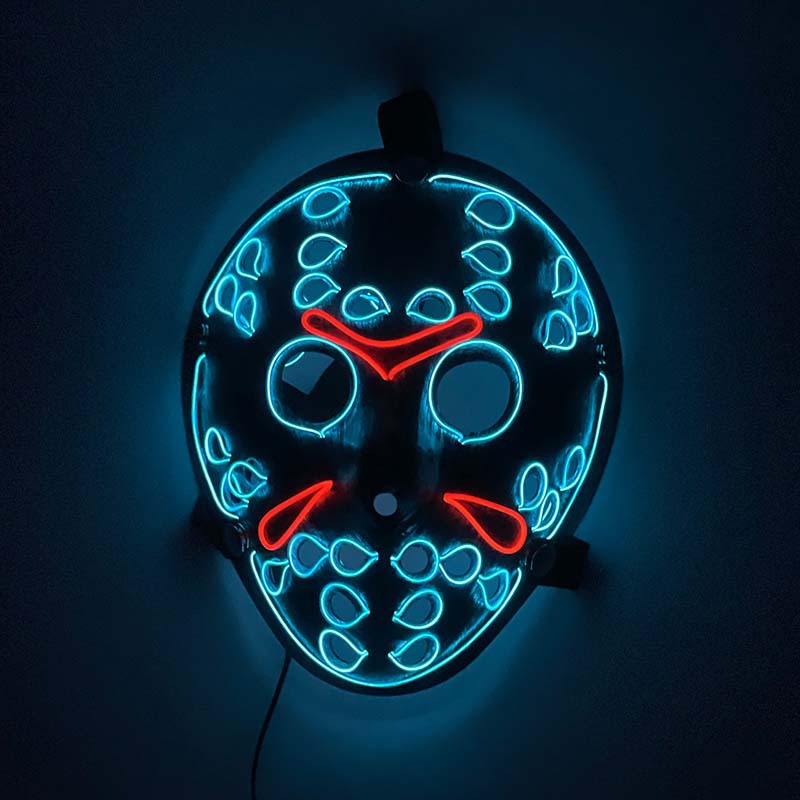 Masque de Purge lumineux LED,  - Led Purge Mask Halloween avis et prix